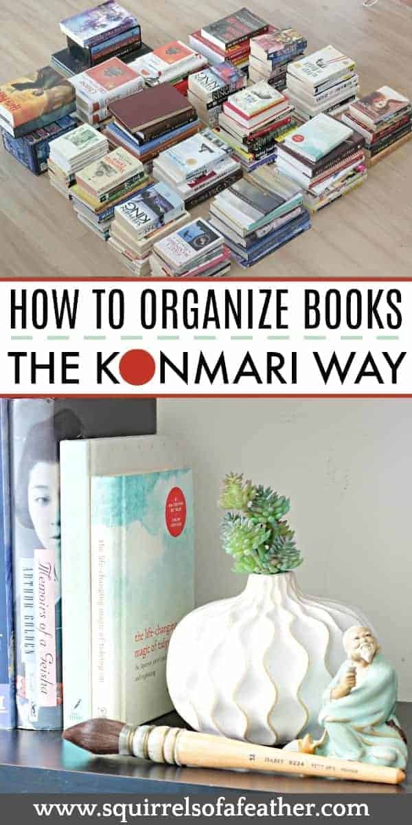 books to unclutter