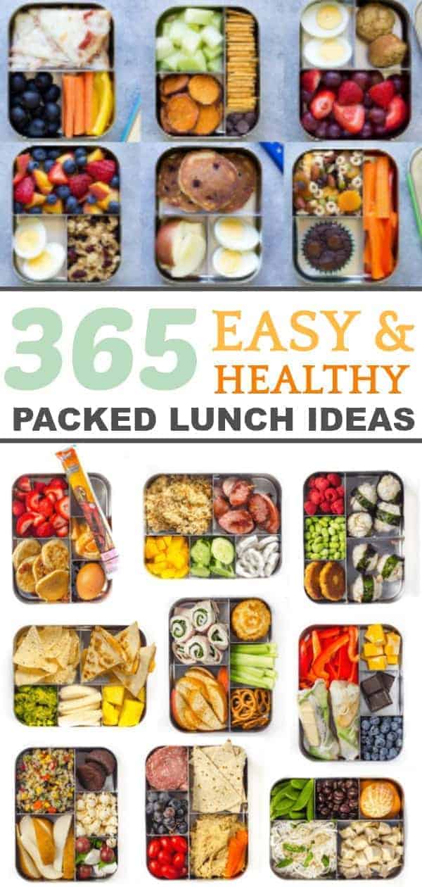 Healthy Lunch Ideas to Pack for Work