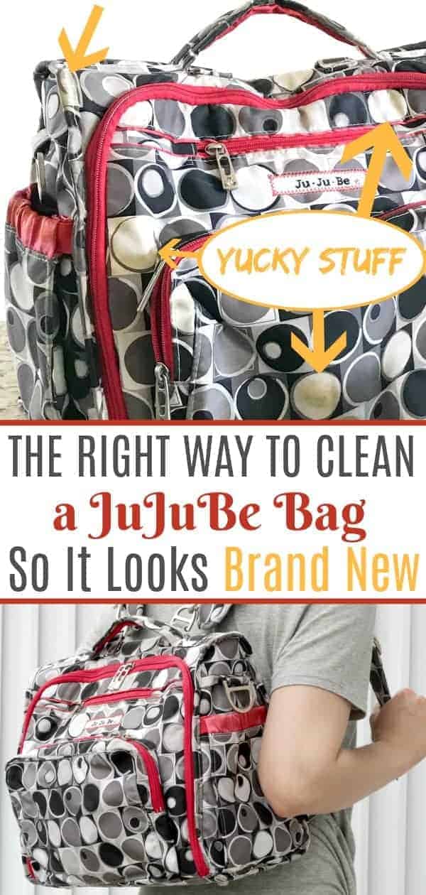 jujube diaper bag washing instructions