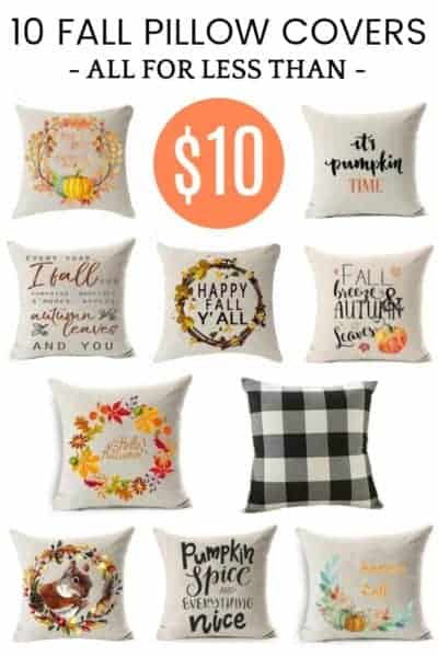 fall pillow covers